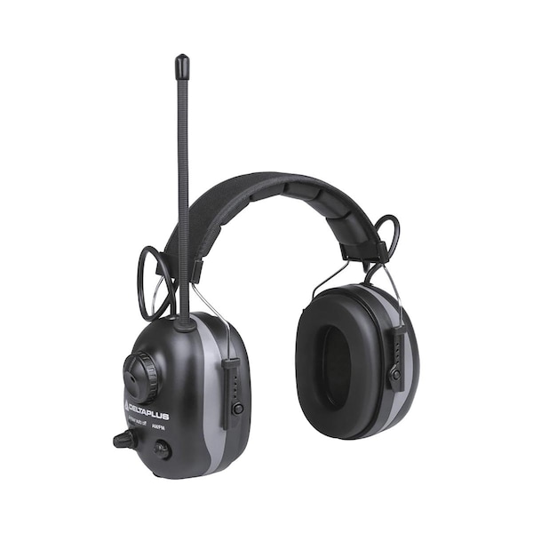 Delta Plus QuieTunes AM/FM Radio Earmuffs with Input Jack PITRADIO3 Zoro